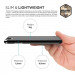 Elago S7 Slim Fit 2 Case + HD Clear Film - поликарбонатов кейс и HD покритие за iPhone 8, iPhone 7 (черен-гланц) 3