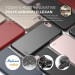 Elago S7 Slim Fit 2 Case + HD Clear Film - поликарбонатов кейс и HD покритие за iPhone 8, iPhone 7 (черен-гланц) 6