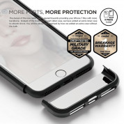 Elago S7 Glide Case + HD Clear Film - case and screen film for iPhone 8 Plus, iPhone 7 Plus (piano black) 3