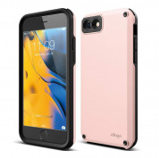 Elago Armor Case - хибриден кейс (поликарбонат + TPU) и HD покритие за iPhone SE (2022), iPhone SE (2020), iPhone 8, iPhone 7 (розов) 1