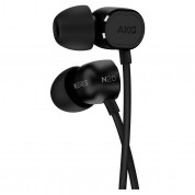 AKG N20U - слушалки с микрофон и управление на звука за iPhone, iPad и iPod и мобилни устройства (черен) 2