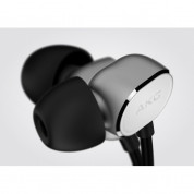 AKG N20U - слушалки с микрофон и управление на звука за iPhone, iPad и iPod и мобилни устройства (сребрист) 5