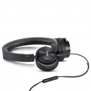 AKG Y40 High-performance foldable headphones - слушалки с микрофон и управление на звука за мобилни устройства (черен)