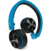 AKG Y40 High-performance foldable headphones - сгъваеми слушалки с микрофон и управление на звука за мобилни устройства (син) 2