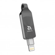 Adam Elements iKlips Duo Plus Lightning 32GB - външна памет за iPhone, iPad, iPod с Lightning (32GB) (черен)