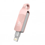Adam Elements iKlips Duo Plus Lightning 32GB - външна памет за iPhone, iPad, iPod с Lightning (32GB) (розово злато)