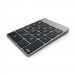 Satechi Slim Aluminum Wireless Keypad - безжична Bluetooth клавиатура с 18 бутона за MacBook (тъмносива) 7