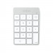Satechi Slim Aluminum Wireless Keypad - безжична Bluetooth клавиатура с 18 бутона за MacBook (сребриста) 1