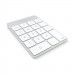 Satechi Slim Aluminum Wireless Keypad - безжична Bluetooth клавиатура с 18 бутона за MacBook (сребриста) 4