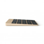 Satechi Slim Aluminum Wireless Keypad - безжична Bluetooth клавиатура с 18 бутона за MacBook (златиста) 2