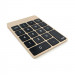 Satechi Slim Aluminum Wireless Keypad - безжична Bluetooth клавиатура с 18 бутона за MacBook (златиста) 6