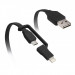 Tylt Flip Duo Charge & Sync Lightning and MicroUSB - кабел 2в1 за Apple и MicroUSB устройства  1