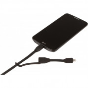 Tylt Syncable Duo Charge & Sync Lightning and MicroUSB - кабел 2в1 за Apple и MicroUSB устройства  3