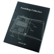 PowerBag Collection 894 - текстилен органайзер с джобове, ластици и бележник 3
