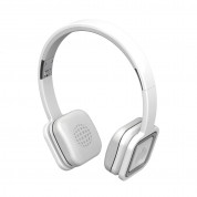 Ministry of Sound Audio On Plus - безжични Bluetooth слушалки с микрофон и управление на звука за мобилни устройства (бели)
