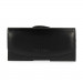 Telone Viva Hard Case Size 13 - кожен калъф с щипка за колан за мобилни телефони (черен) 8