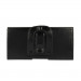 Telone Viva Hard Case Size 13 - кожен калъф с щипка за колан за мобилни телефони (черен) 3