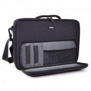 Cocoon Chelsea Laptop Case with Grid-It - ударо и водоустойчива чанта с дръжки и презрамка за преносими компютри до 16 инча (черен) 2
