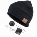 4smarts Basic Beanie Bluetooth Headset - шапка с вградени безжични слушалки и мобилни устройства (черен) 1