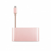 Moshi USB-C Multiport Adapter (rose gold)