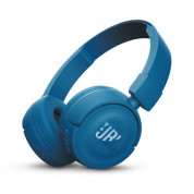 JBL T450 BT - безжични Bluetooth слушалки с микрофон за мобилни устройства (син)  1