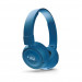 JBL T450 BT - безжични Bluetooth слушалки с микрофон за мобилни устройства (син)  1