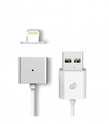 WSKEN Magnetic X-cable Cable - кабел с магнитен конектор за Apple продукти с Lightning (сребрист)