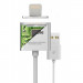 WSKEN Magnetic X-cable Cable - кабел с магнитен конектор за Apple продукти с Lightning (сребрист) 2