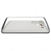 Verus Crystal Bumper Case - хибриден удароустойчив кейс за LG V10 (сив-прозрачен) 3