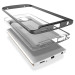 Verus Crystal Bumper Case - хибриден удароустойчив кейс за LG V10 (сив-прозрачен) 3