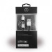Mercedes-Benz MFI 2in1 Lightning and MicroUSB Cable - сертифициран кабел 2в1 за Apple и MicroUSB устройства (черен-сребрист) 2