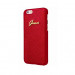 Guess Scarlett Hard Case - дизайнерски хибриден кейс за iPhone SE (2022), iPhone SE (2020), iPhone 8, iPhone 7 (червен) 1