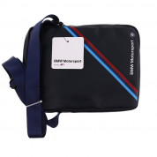 BMW Tablet Bag Tricolor Stripe - дизанйерска чанта с презрамка таблети до 8 инча (син) 2