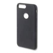 4smarts Cupertino Silicone Case - тънък силиконов (TPU) калъф за iPhone 8, iPhone 7 (тъмносив)