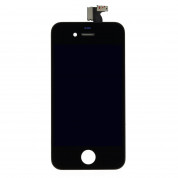 OEM iPhone 4 Display Unit - резервен дисплей за iPhone 4 (пълен комплект) - черен