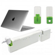 Lenmar ChugPlug 45W/65W 4000mAh - външна батерия 4000mAh за Apple Macbook (бял) 4