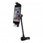 Belkin Car Navigation + Charge Mount - зарядно и поставка за запалката на кола за iPhone с Lightning (черна)