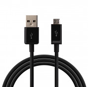 Samsung USB DataCable ECB-DU6ABE - оригинален microUSB кабел за Samsung мобилни телефони (черен) (bulk)