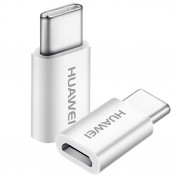 Huawei microUSB to USB-C Adapter AP52 - microUSB към USB-C адаптер за устройства с USB-C порт (bulk) 1