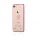 Devia Crystal Lotus Case - поликрабонатов кейс за iPhone 8, iPhone 7 (с кристали Сваровски) (розово злато) 1