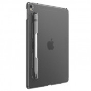 SwitchEasy CoverBuddy - поликарбонатов кейс за iPad Pro 9.7 (съвместим с Apple Smart cover) - сив-прозрачен