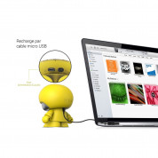 Xoopar Boy Bluetooth Speaker - дизайнерски безжичен Bluetooth спийкър за мобилни устройства (жълт) 2