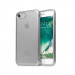Torrii ChromeJelly Case - хибриден кейс с калено стъкло за iPhone SE (2022), iPhone SE (2020), iPhone 8, iPhone 7 (прозрачен-сребрист) 1