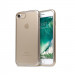 Torrii ChromeJelly Case - хибриден кейс с калено стъкло за iPhone SE (2022), iPhone SE (2020), iPhone 8, iPhone 7 (прозрачен-златист) 1