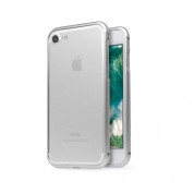 Torrii MagLoop Bumper Case - магнитен алуминиев бъмпер и покрития за дисплея и задната част за iPhone 8, iPhone 7 (сребрист)