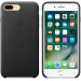 Apple iPhone Leather Case - оригинален кожен кейс (естествена кожа) за iPhone 8 Plus, iPhone 7 Plus (черен) 3
