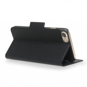 Torrii Torrio Leather Case - кожен калъф със слот за кр. карта и поставка за iPhone SE (2022), iPhone SE (2020), iPhone 8, iPhone 7 (черен) 1