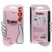 Torrii Torrio Leather Case - кожен калъф със слот за кр. карта и поставка за iPhone SE (2022), iPhone SE (2020), iPhone 8, iPhone 7 (светлозелен) 3