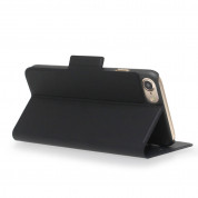 Torrii Torrio Leather Case - кожен калъф със слот за кр. карта и поставка за iPhone SE (2022), iPhone SE (2020), iPhone 8, iPhone 7 (светлозелен) 5