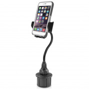 Macally mCup Holder Mount 2XL - универсална поставка за кола за iPhone и мобилни телефони с ширина от 44мм. до 105мм.